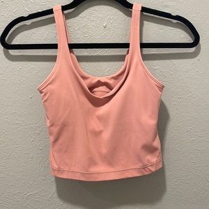 Lululemon light pink align tank top